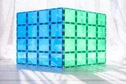 Connetix - Base Plate - Rainbow Blue & Green - Ct-R-Bg002-Bp
