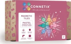 Connetix - Geometry Pack - Magnetsæt 40 Dele - Pastel - Ct-P-00040-Ge