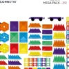 Connetix - Mega Pack Magnetsæt 212 Dele - Rainbow - Ct-R-00212-Me