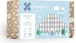Connetix - Rectangle Pack - 12 Dele - Clear - Ct-C-00012-Re