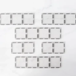 Connetix - Rectangle Pack - 12 Dele - Clear - Ct-C-00012-Re