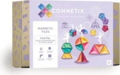 Connetix - Udvidelsessæt 48 Dele - Pastel - Ct-P-00048-Se