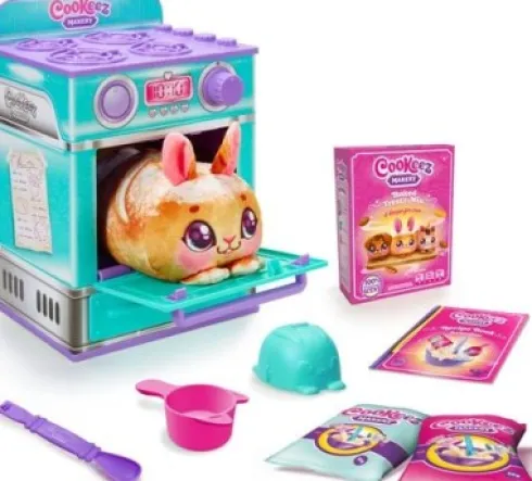 Cookeez - Makery Bageovn Legesæt - Vaniljebrød Bamse