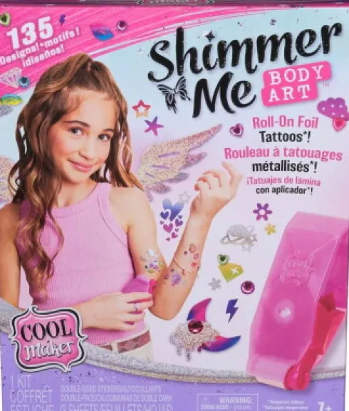 Cool Maker - Shimmer Me Body Art 2.0 - 6071786