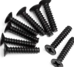 Countersunk Cross Head Self-Tapscrew M3X15Mm 9Pcs - Mv22054 - Maverick Rc