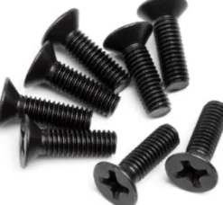 Countersunk Screw M3X10Mm - 4Pcs - Mv22055 - Maverick Rc