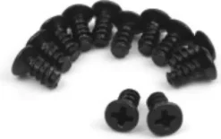 Countersunk Self Tapping Screws 6X6Mm - 12Pcs - 540155 - Blackzon