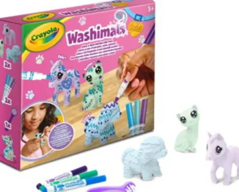 Crayola - Washimals Pastel Kæledyr