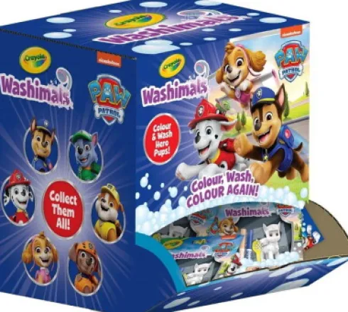 Crayola - Washimals Paw Patrol Kæledyr Assorterede