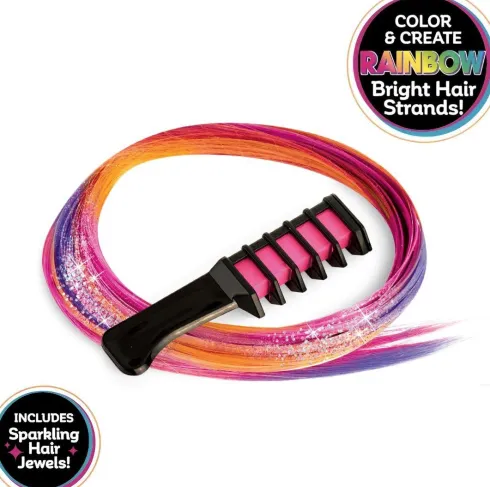 Cra-Z-Art - My Look Color & Glitter Hair Extension Studio Set