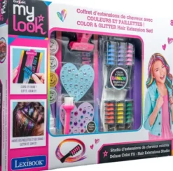 Cra-Z-Art - My Look Color & Glitter Hair Extension Studio Set