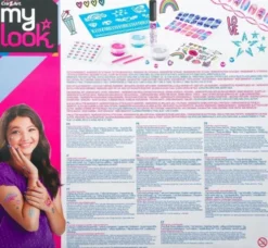 Cra-Z-Art - My Look Sparkling Glitter Tattoos & Nails - Kit Til Børn