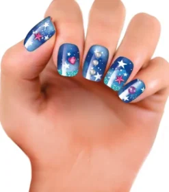 Cra-Z-Art - My Look Sparkling Glitter Tattoos & Nails - Kit Til Børn