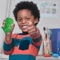 Cra-Z-Art - Softee Dough - Dino Glow Dough Sæt - Lexibook