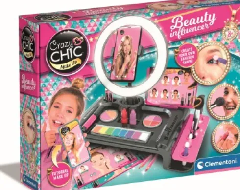 Crazy Chic - Makeup Sæt Til Børn - Beauty Influencer - Clementoni