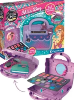 Crazy Chic - Makeup Sæt Til Børn - 2-In-1 Miss Bag
