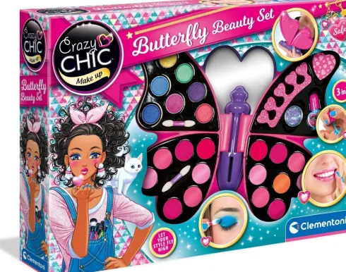 Crazy Chic - Makeup Sæt Til Børn - Sommerfugl