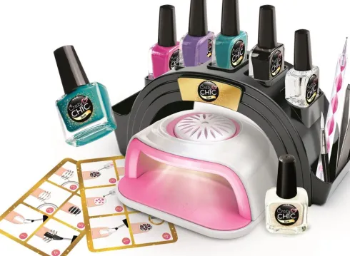 Crazy Chic - Negle Salon Sæt Med Negletørrer - Passion Nails
