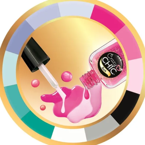 Crazy Chic - Negle Salon Sæt Med Negletørrer - Passion Nails