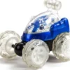 Crazy Tumbler Stunt Car - Fjernstyret Rc Bil Med Lys - Blå - Yinrun