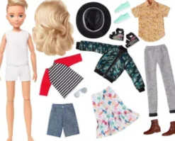 Creatable World - Deluxe Dukke Sæt - Blond Hår - Mattel Ggg56