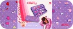Create It! - 3 Lag Makeup Dåse - Lilla