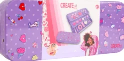 Create It! - 3 Lag Makeup Dåse - Lilla