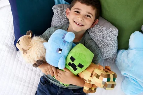 Creeper Bamse - Minecraft - Grøn - 20 CM