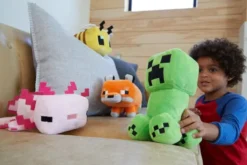 Creeper Bamse - Minecraft - Grøn - 20 CM