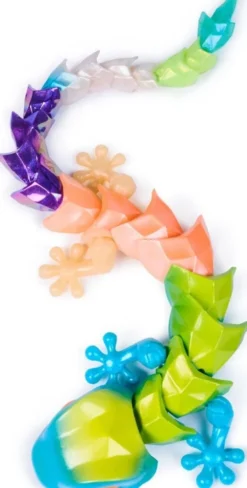 Crystalynx - Gecko - 5 CM - Action Figur - Assorteret