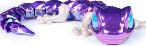 Crystalynx - Gecko - 5 CM - Action Figur - Assorteret