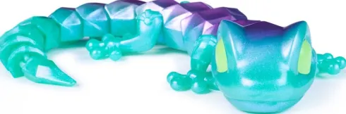 Crystalynx - Gecko - 5 CM - Action Figur - Assorteret