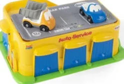 Dantoy - Funcars Legetøjs Autoservice Parkeringshus - Med 2 Biler