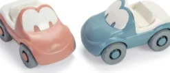 Dantoy - Tiny Funcars - Bioplast Legetøjsbiler Til Små Børn - 2 Stk