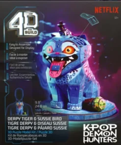 4D Build - K-Pop Demon Hunters - Derpy Tiger & Sussie Bird