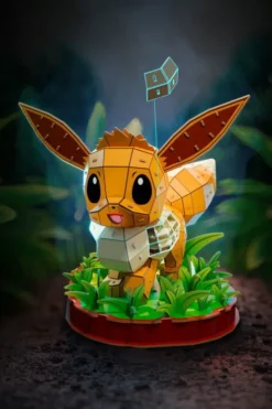 4D Build - Pokémon Evee Puslespil - 238 Brikker