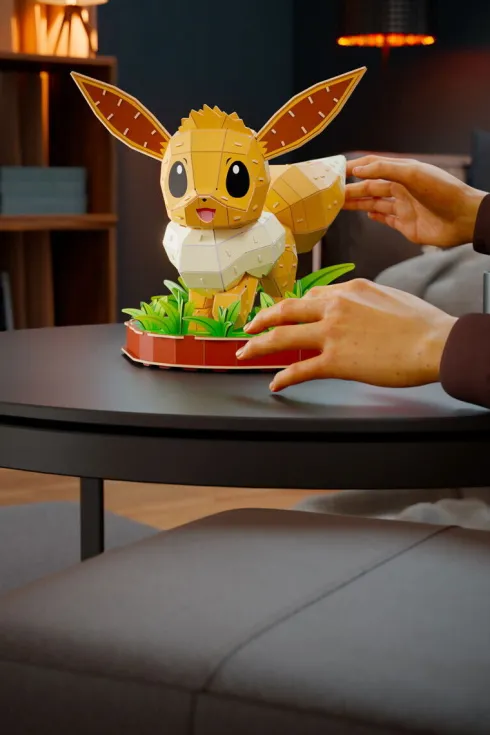 4D Build - Pokémon Evee Puslespil - 238 Brikker