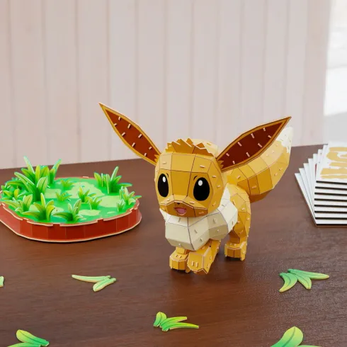 4D Build - Pokémon Evee Puslespil - 238 Brikker