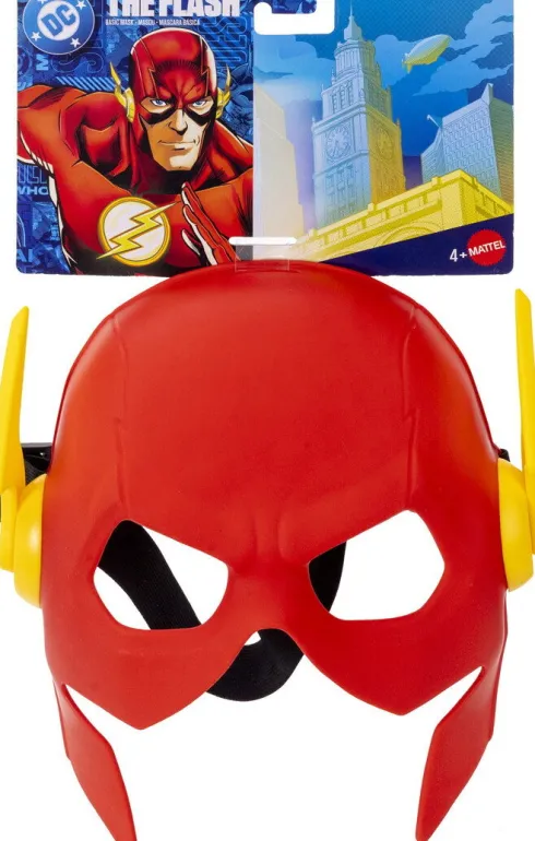 Dc Universe - The Flash Maske Til Børn - Mattel Jmf01