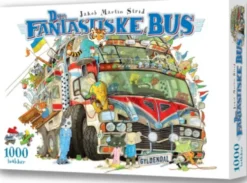Den Fantastiske Bus Puslespil - 1000 Brikker