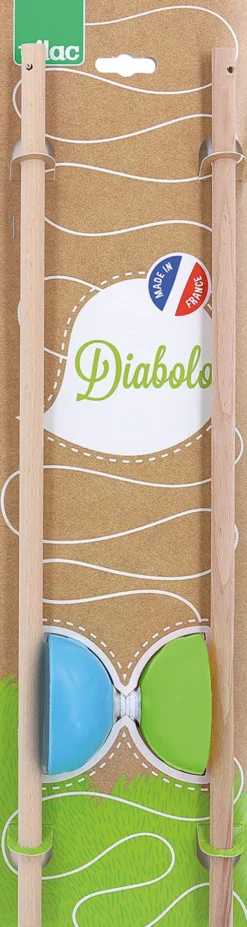 Diabolo Med Styrestænger I Træ - Vilac