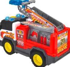 Dickie Toys - Brandbil Legetøj Med Lys Og Lyd - Fire Rescue Unit