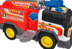 Dickie Toys - Brandbil Legetøj Med Lys Og Lyd - Fire Rescue Unit