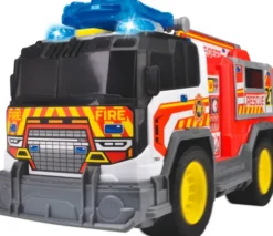 Dickie Toys - Brandbil Legetøj Med Lys Og Lyd - Fire Rescue Unit