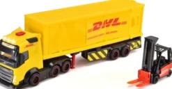 Dickie Toys - Dhl Legetøjs Lastbil Med Lyd Og Lys