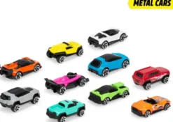Dickie Toys - Die-Cast Biler I Metal - 10 Pak