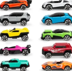 Dickie Toys - Die-Cast Biler I Metal - 10 Pak