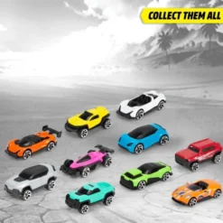 Dickie Toys - Die-Cast Biler I Metal - 10 Pak