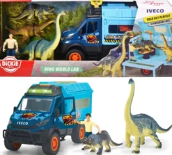 Dickie Toys - Dino World Lab - Dinosaur Figur Legesæt