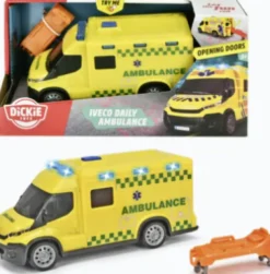 Dickie Toys - Iveco Daily Ambulance - Dansk Ambulance Legetøj